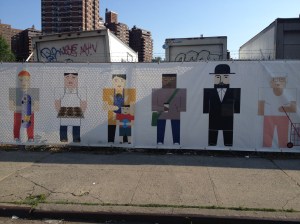 Lower Manhattan art/ads